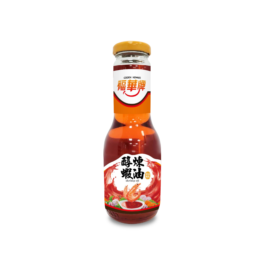 福華牌-醇煉蝦油調味醬 300g/罐【金福華食品】