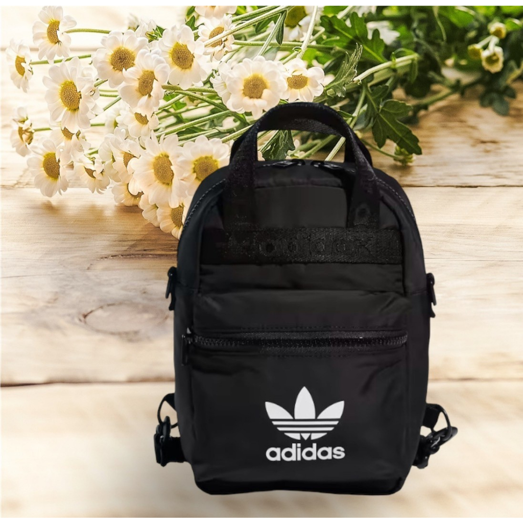 現貨免運 🇺🇸代購全新Adidas Micro Mini Backpack尼龍迷你2用後背包