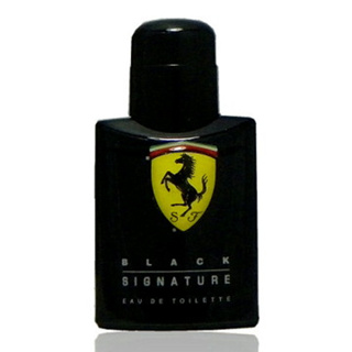 Ferrari Scuderia Farrari Black Signature 極限黑淡香水 4ml 無外盒 二手商品