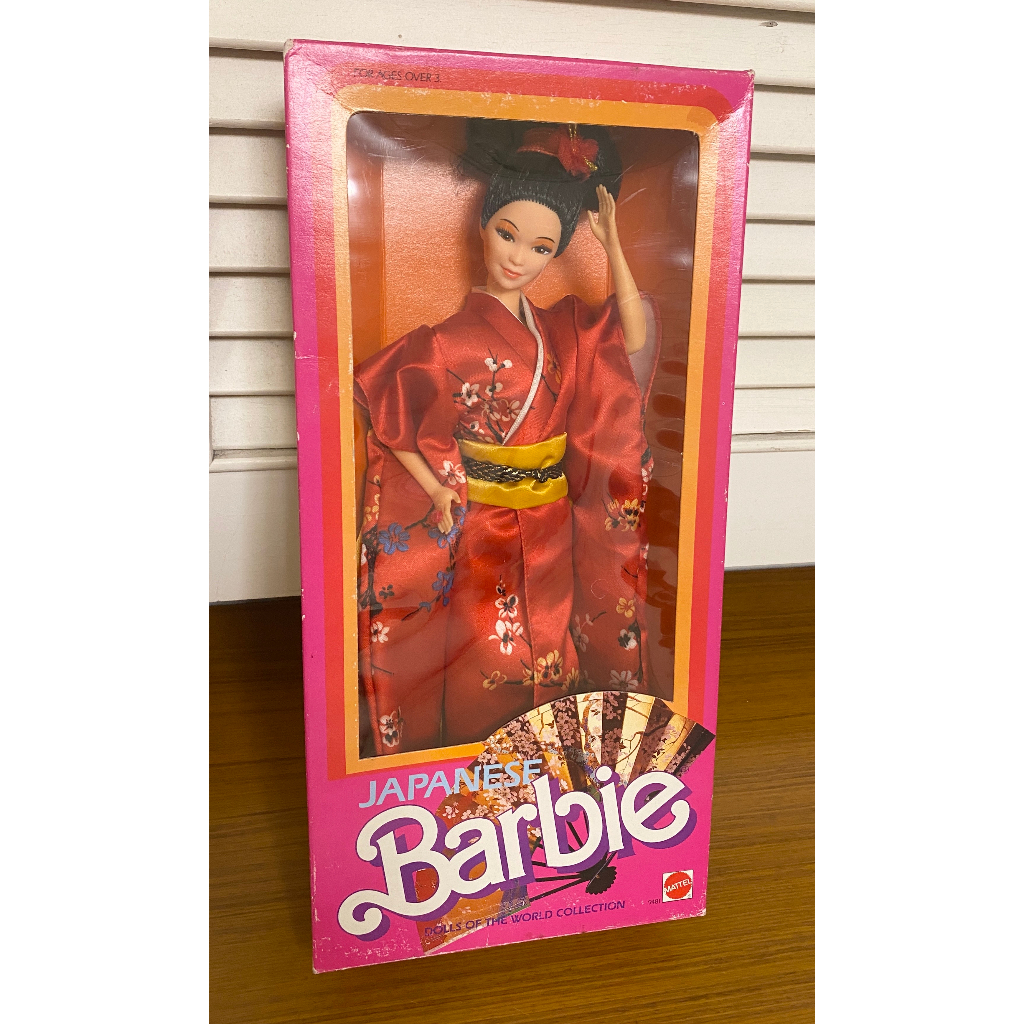《單純懷舊博物館》1984 Japanese Barbie 世界風情芭比 日本小姐 古董經典芭比