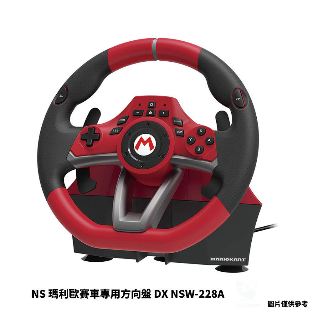 【NeoGamer】新品 HORI 瑪利歐賽車 特仕方向盤 豪華版 DX NSW-228