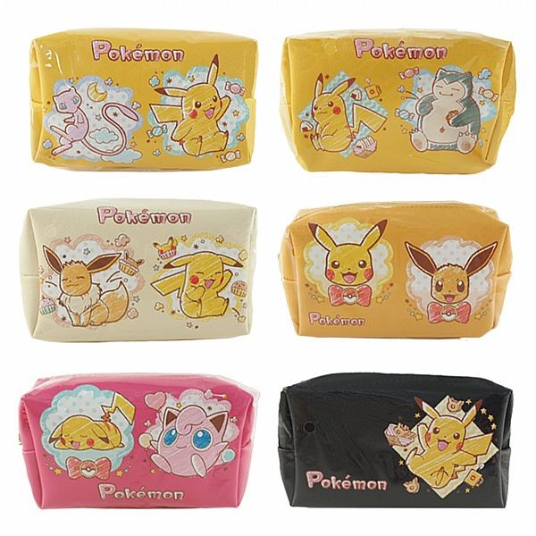 Pokemon 寶可夢 化妝包(1入) 款式可選【小三美日】 DS016380