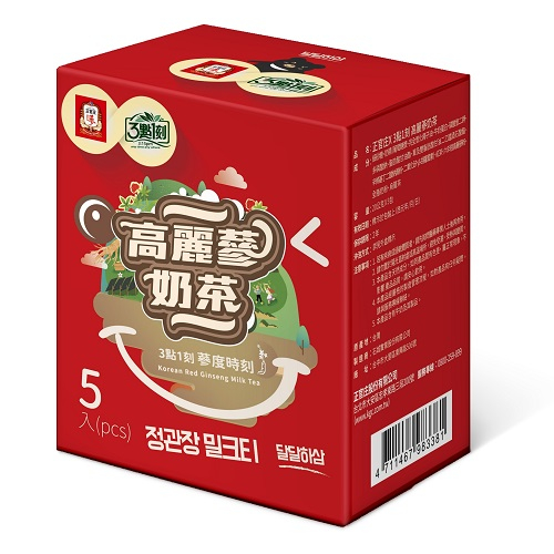 3點1刻x正官庄 高麗蔘奶茶(20g x5入/盒)