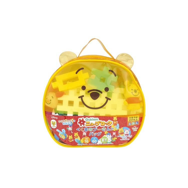 【震撼精品百貨】小熊維尼_Winnie the Pooh~日本迪士尼Disney 小熊維尼學研益智積木包附人偶