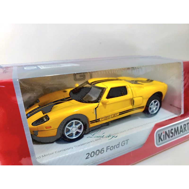 【樂達玩具】KiNSMART【2006 Ford GT】超跑 金屬模型車 合金車 KT-5092