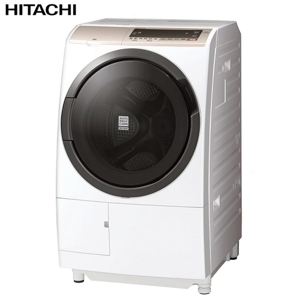 HITACHI 日立 BDSV115GJ 滾筒洗衣機 11.5kg 烘衣 8kg 洗脫烘 窄版 除菌防黴99%