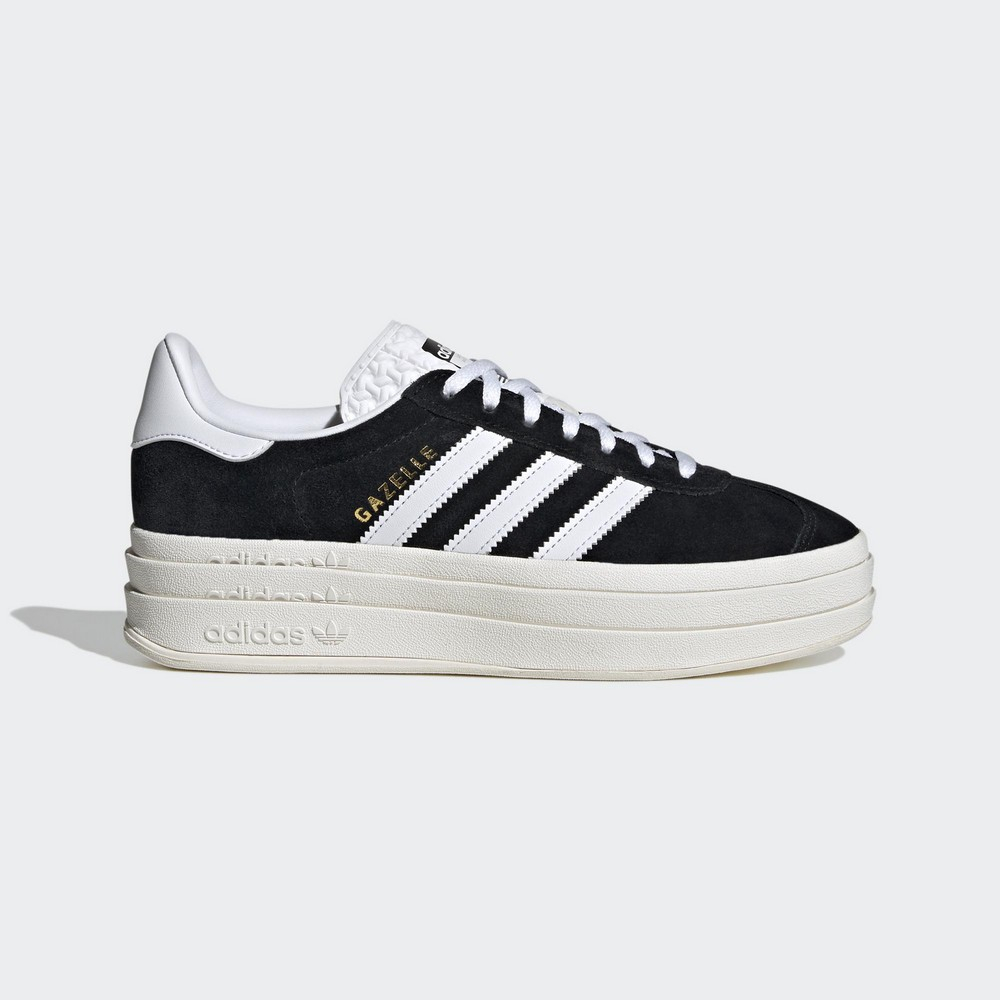 ADIDAS 休閒鞋 運動鞋 GAZELLE BOLD W 女 HQ6912 黑色