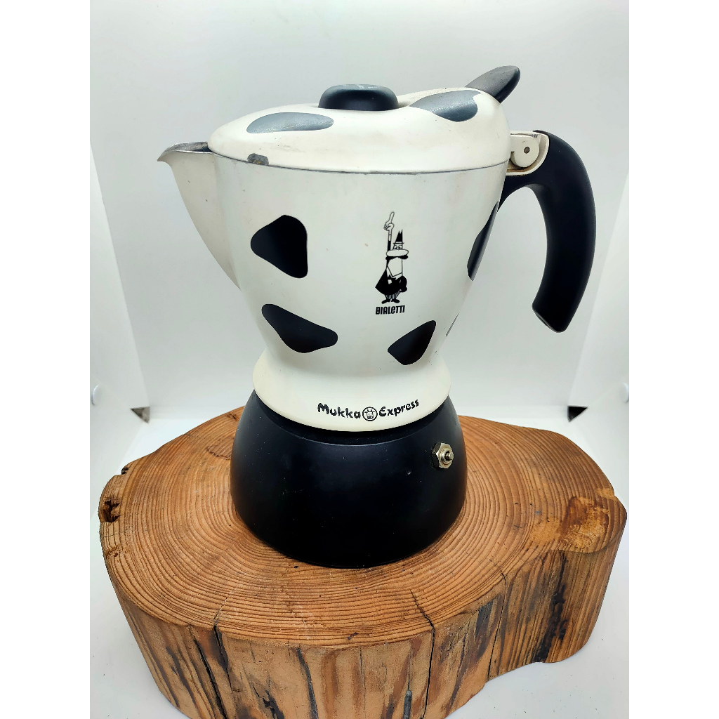 絕版 Bialetti Mukka Express Cow-Print  2杯 乳牛壺 摩卡壺