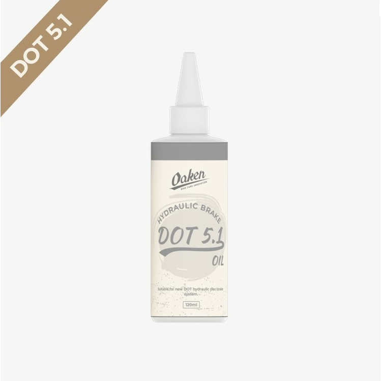 oaken DOT 5.1 碟煞系統專用油 120ml SRAM 碟煞專用油 DOT油 成分:聚乙二醇、單烷基醚、抑製劑