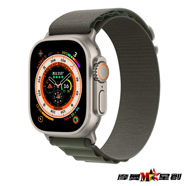 全新蘋果智慧手錶Apple Watch Ultra 49mm鈦金屬錶殼；高山錶環 台中實體店面