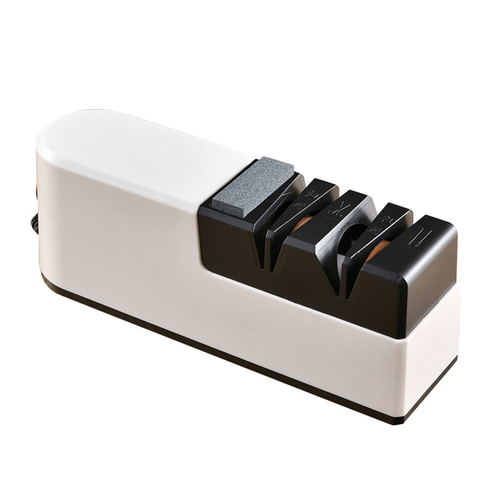 【H&amp;R安室家】USB電動磨刀神器(自動磨刀器 磨刀石 家用磨刀器)