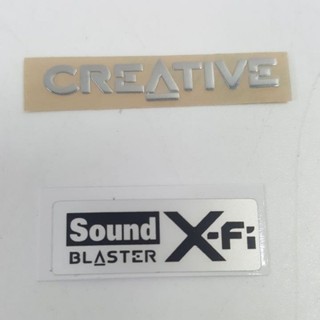 創新 Creative 貼紙 Sound Blaster X-Fi 音效卡