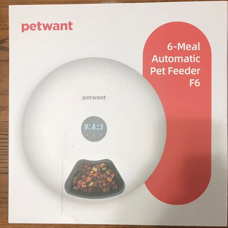 ［全新］PETWANT 甜甜圈六餐自動餵食器