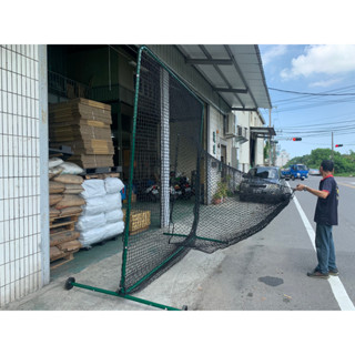 <免運費>3米*3米組裝式棒壘球打擊網架(含雙層式打擊網乙件+鐵架）