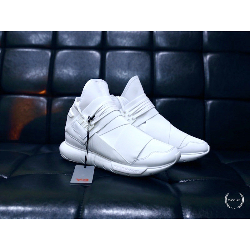 Y3 QASA HIGH white 白色ADIDAS HIGH YOHJI YAMAMOTO 忍者鞋