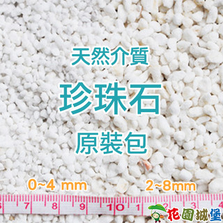 【花園城堡】原包裝 珍珠石 真珠石Perlite 質地極輕 介質 矽酸鋁火山岩 天然 園藝 觀葉 多肉 白矽石類