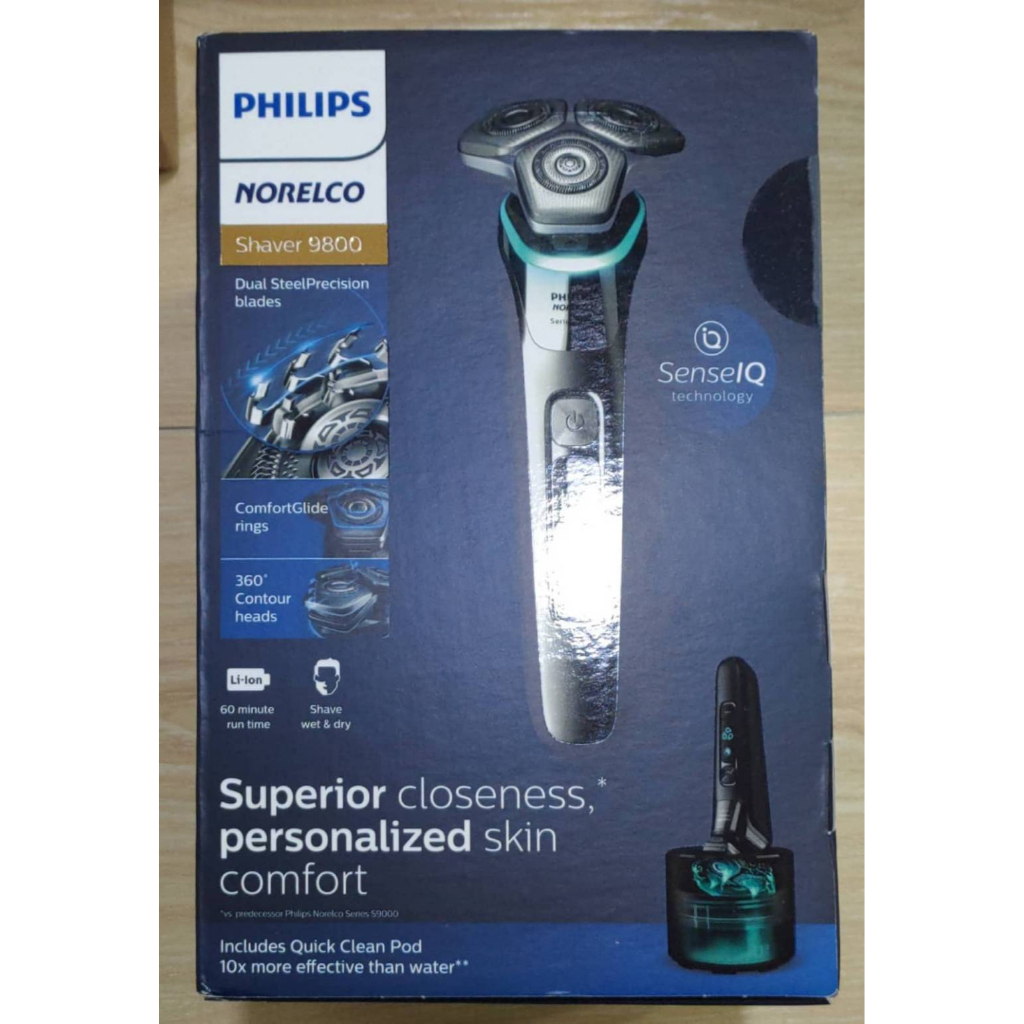 【全新未拆】Philips 飛利浦 S9987/85 旗艦 電鬍刀 刮鬍刀 SP9860 S9986/50 9800