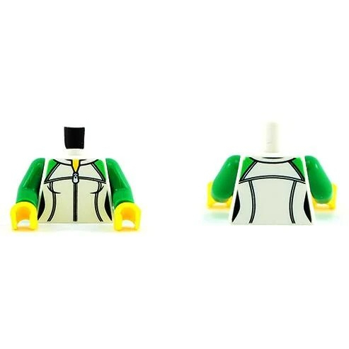 【樂高大補帖】LEGO 樂高 白色 運動服/體育服【6174817/60154/45814/60147/60197】