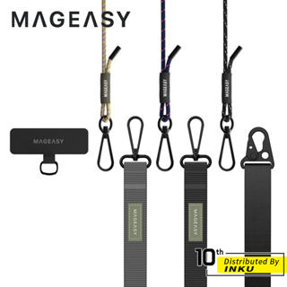 MAGEASY STRAP iPhone 手機掛繩組 手機掛繩夾片 手機繩 背繩 吊繩