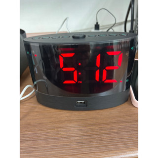 無線振動鬧鐘具USB插孔