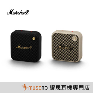 【英國 Marshall】馬歇爾 Willen 隨身 攜帶 藍牙 喇叭 音箱 黑 白 公司貨 現貨【繆思耳機】