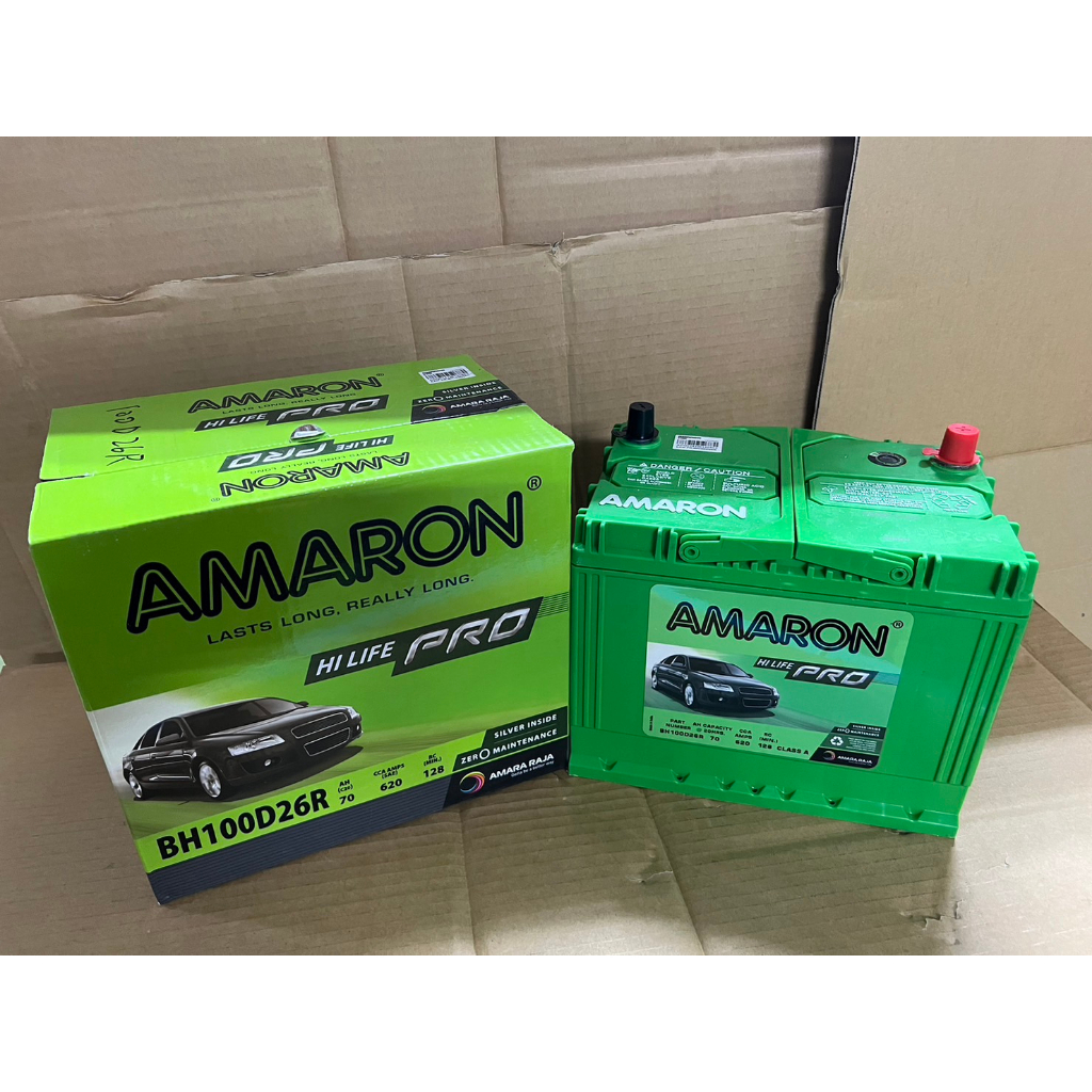 愛馬龍 AMARON 100D26R(80D26R加強版) 汽車電池