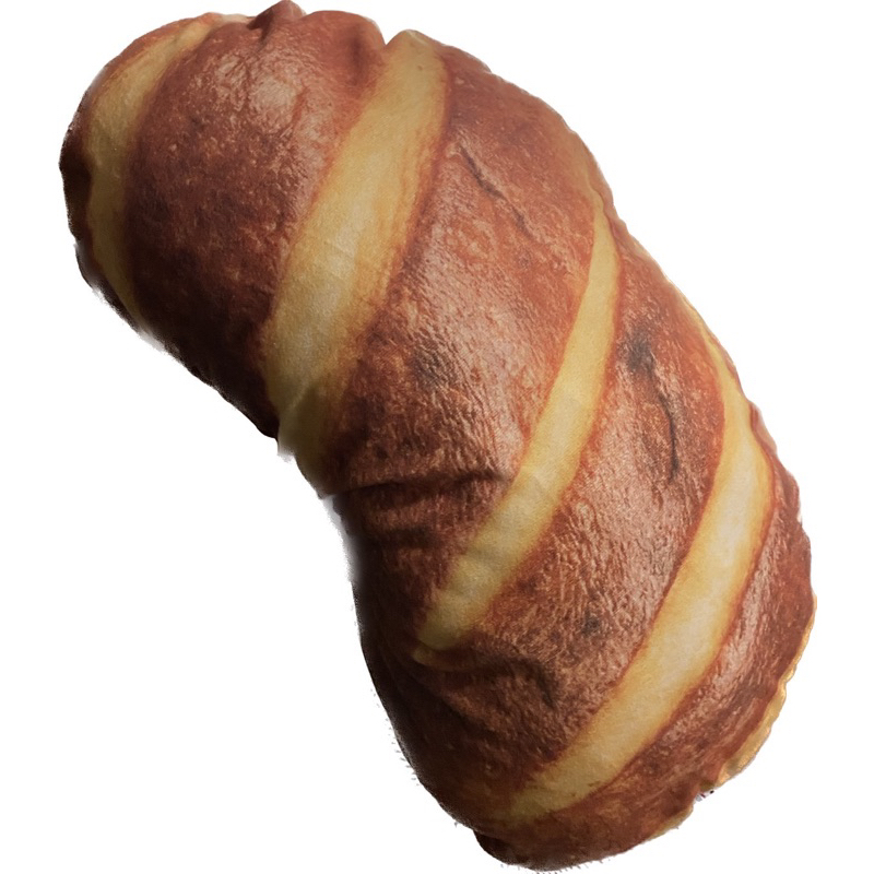 超可愛法國麵包抱枕！