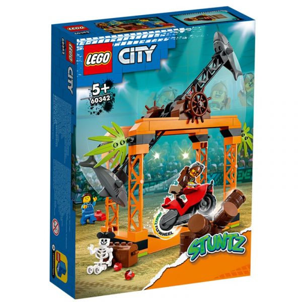 ⭐Master玩具⭐樂高 LEGO 60342 鯊魚攻擊特技挑戰組 CITY