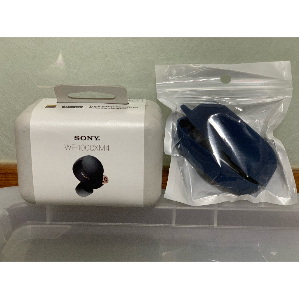 (有現貨)附矽膠保護殼 SONY WF-1000XM3 WF-1000XM4 真無線藍牙降噪入耳式音樂耳機 原廠公司貨
