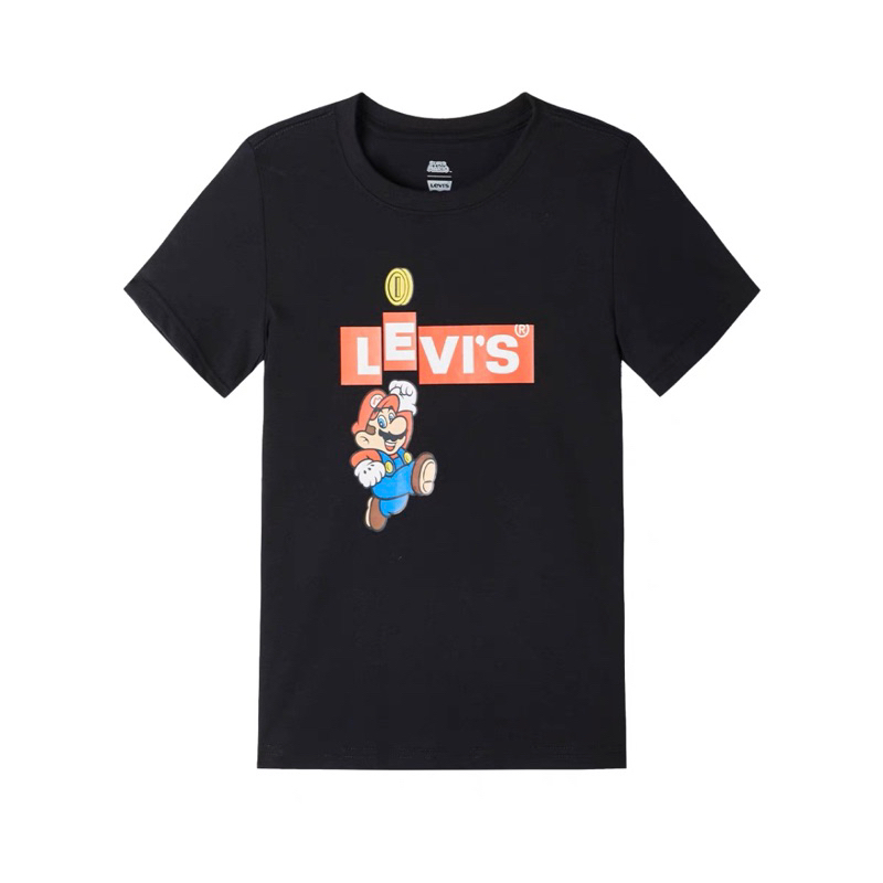 Levi’s logo 短袖 上衣 T恤 5T 超級瑪莉 馬力歐 全新吊牌未剪 男童 幼童 童裝