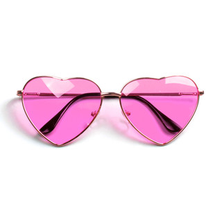 粉彩愛心墨鏡多色HEART SUNGLASSES (MORE COLORS)