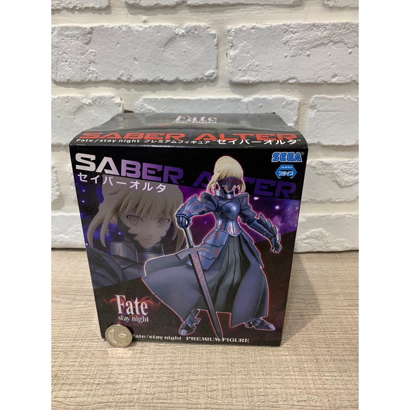 ★娃娃機夾出★現貨 日版 稀有 賽巴 公仔 Fate stay night SEGA SABER 黑賽巴 景品