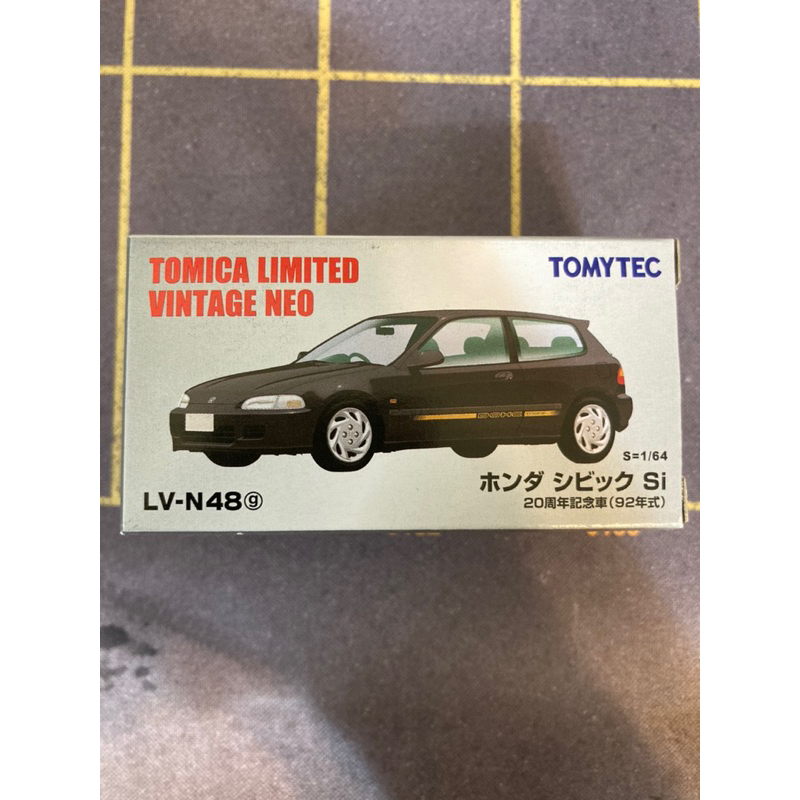 TOMICA TLV-N48g 本田civic si 20週年紀念車