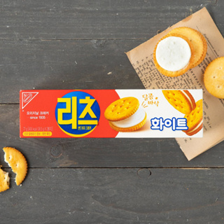 【現貨+預購】韓國RITZ麗滋香草夾心餅乾 리츠 화이트 77g