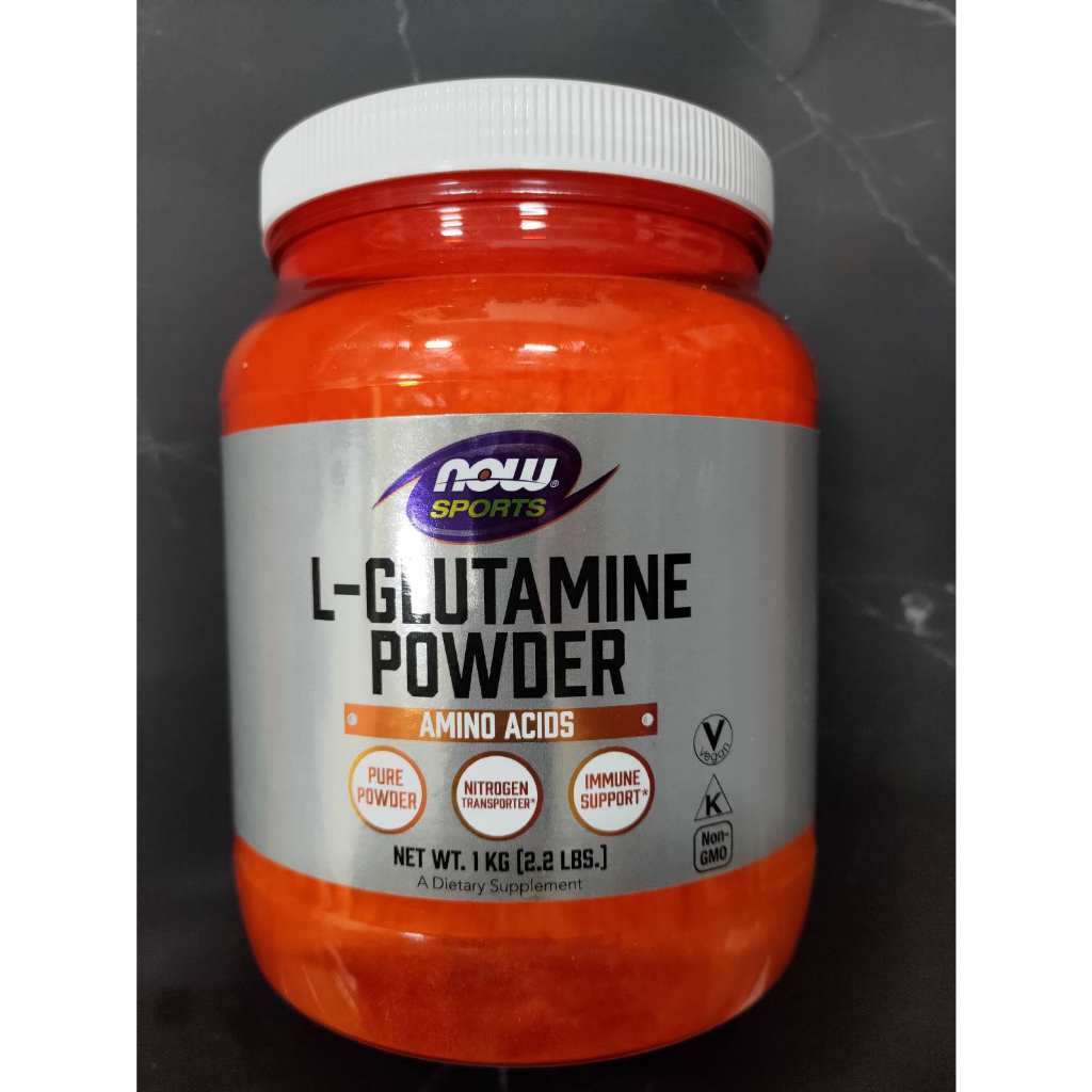 Now Foods L-Glutamine 左旋麩醯胺酸，1KG