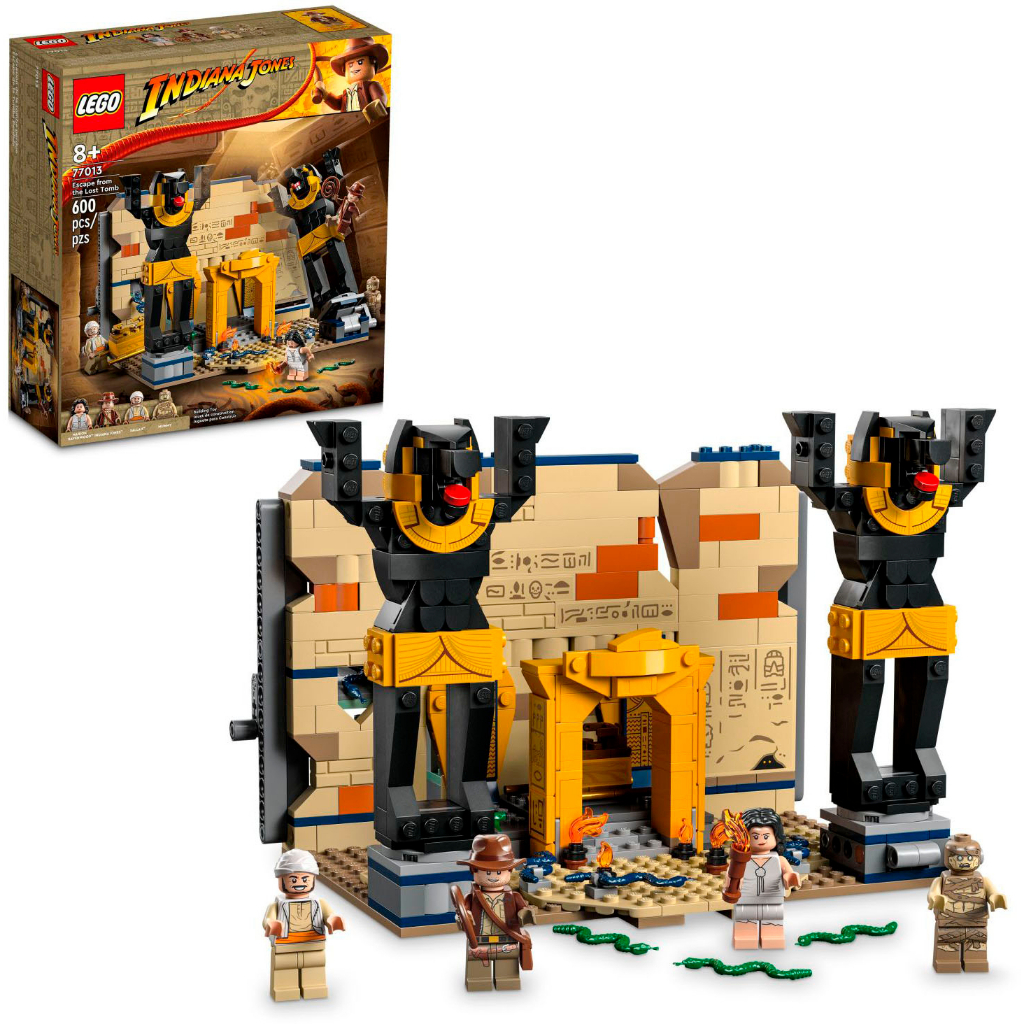 現貨 樂高 LEGO 法櫃奇兵 系列 77013	法櫃奇兵-逃離失落的神廟 全新未拆 公司貨