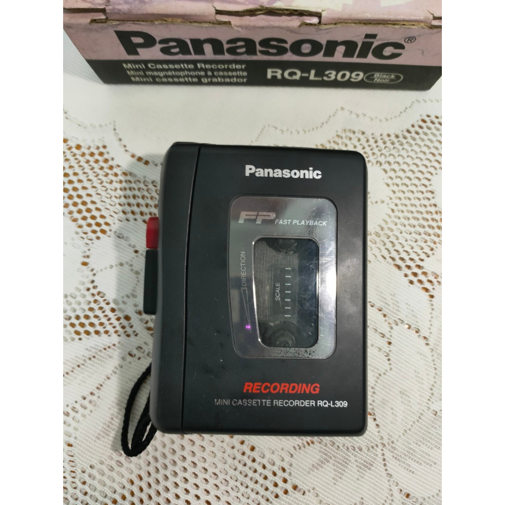 Panasonic國際牌卡帶式錄放音機RQ-L309GT/Sharp夏普手提音響 CD卡帶錄音帶●皆為故障機 音響道具