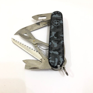 ［沐沐屋］victorinox 維氏 91mm海軍暗藍迷彩獵人Huntsman,15用瑞士刀