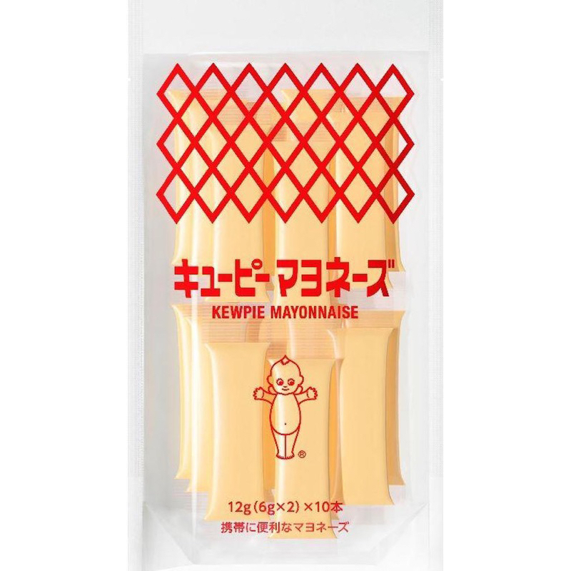 ［魚仔小舖］現貨🔥日本代購 kewpie 丘比 QP 美乃滋 隨手包 蛋黃沙拉醬 隨身包 小包裝