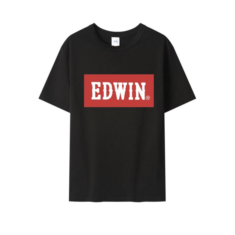 EDW -愛德X-BOX LOGO -精梳純棉T恤-3色-24h出貨-男女同款-急單專區-最快隔天可收到
