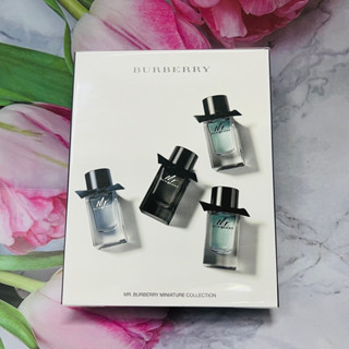 Burberry Mr. Burberry 男性小香禮盒組 (淡香精 5ml*1+淡香水 5ml*3)