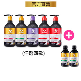 臺塑生醫Dr’s Formula頭皮護理系列升級三代洗髮精(5款)580gx4加贈三代/清爽髮根洗髮精100gx2
