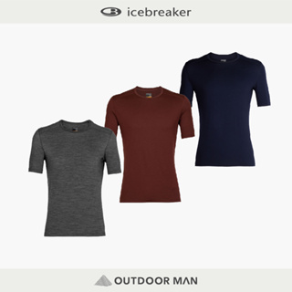 [Icebreaker] 男款 Oasis 素色圓領短袖上衣-BF200 (IB104509)