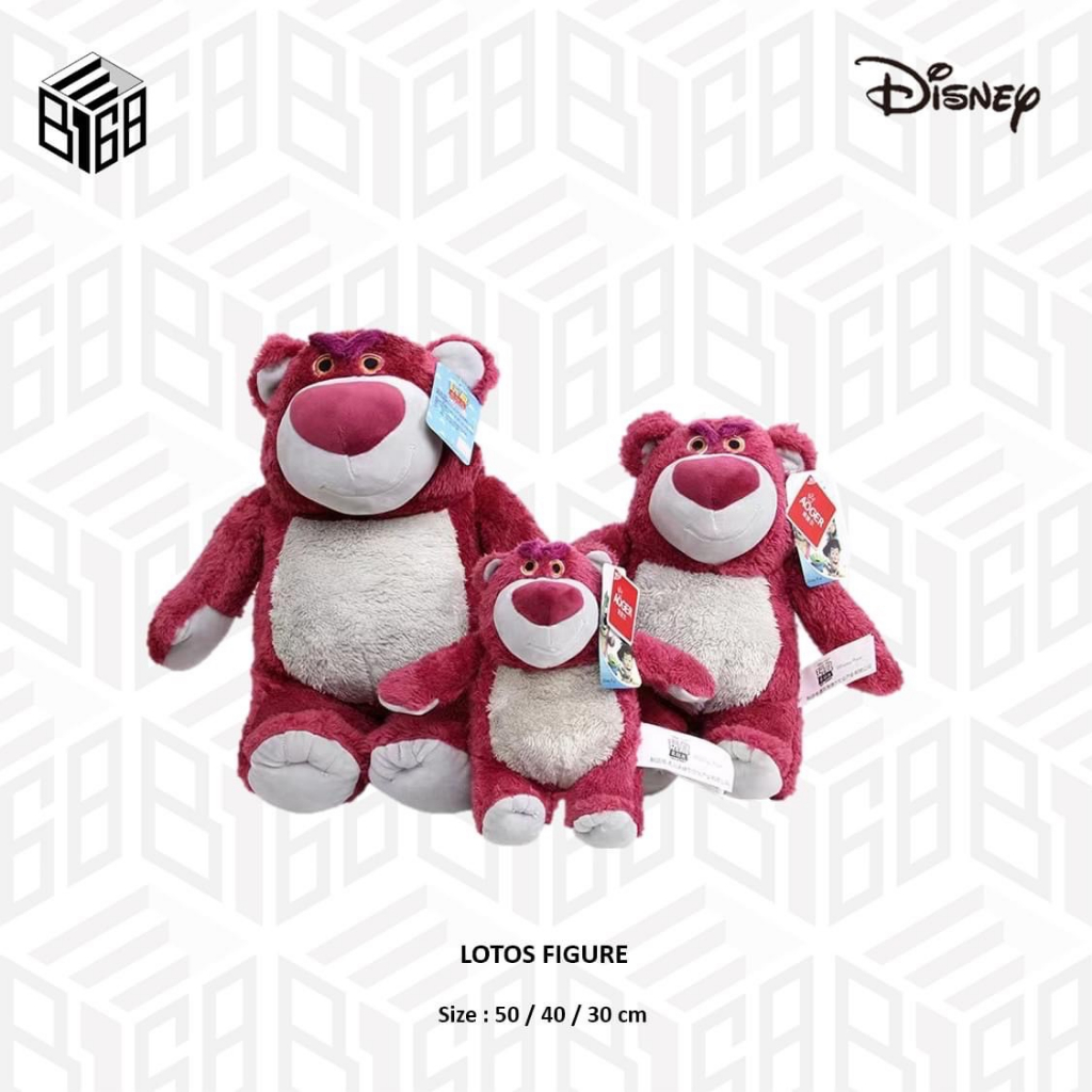 [B168預購] Disney LOTOS FIGURE 迪士尼 熊抱哥 草莓香味布偶