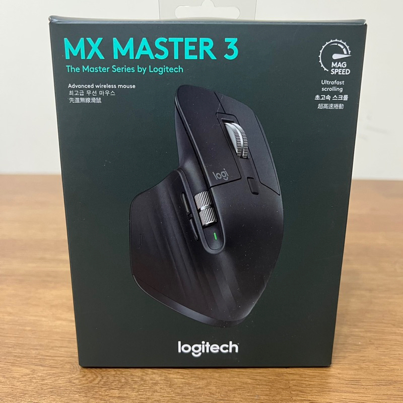 【Logitech 羅技】MX Master 3 藍牙 無線智能滑鼠 黑色 台北新北可面交