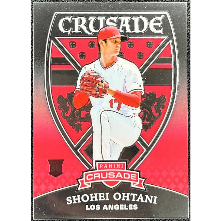 MLB 球員卡 美國職棒 Shohei Ohtani 大谷翔平 2018 Panini Crusade RC 新人卡