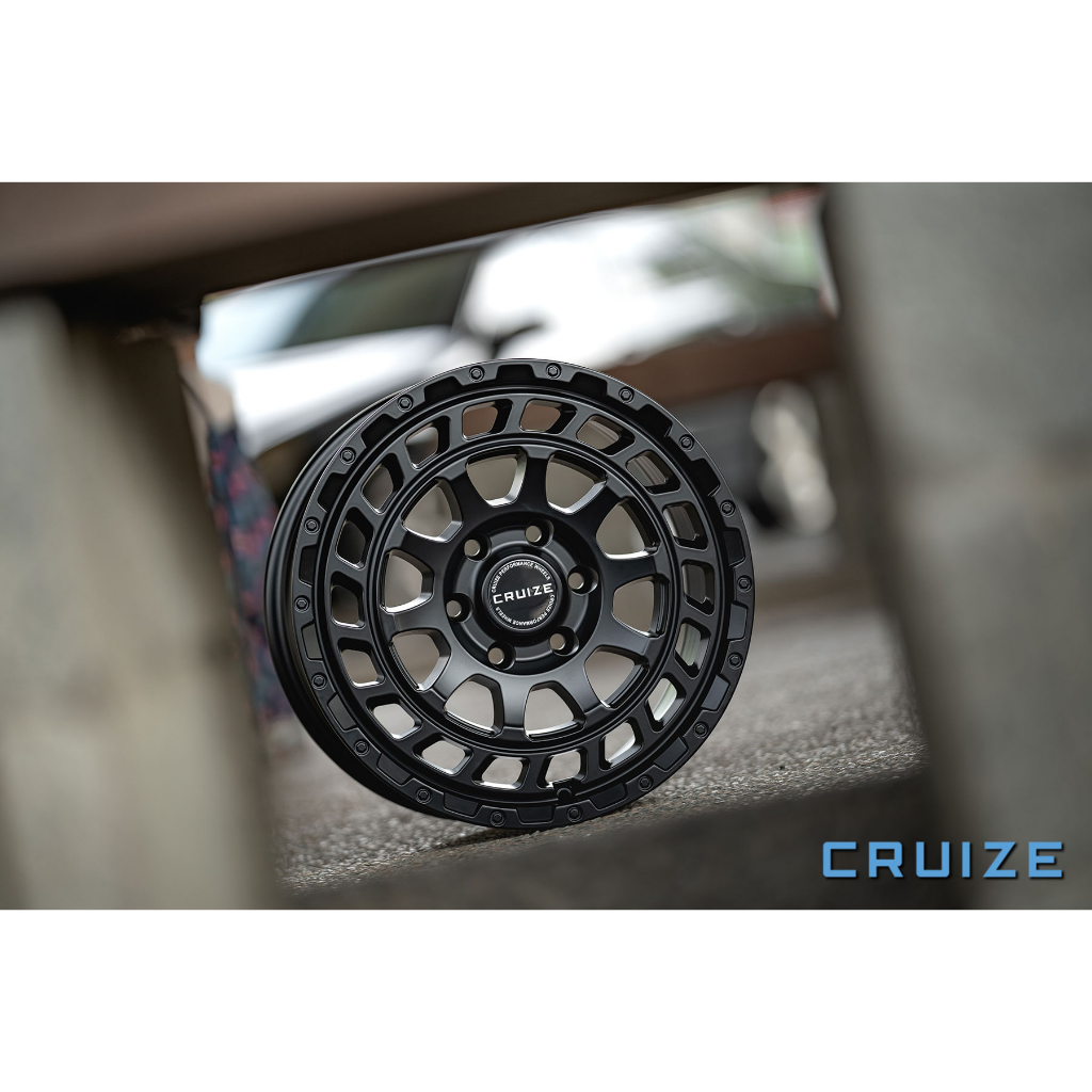 【廣明輪胎】黑CRUIZE SWAMPER 越野式樣 16/17吋鋁圈/輪圈 5孔112 5孔114.3 5孔100