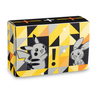 頂溪豬豬😊PTCG 皮卡丘 Pikachu Power Grid 寶可夢中心 寶可夢 美版 卡盒 收納盒 磁吸盒