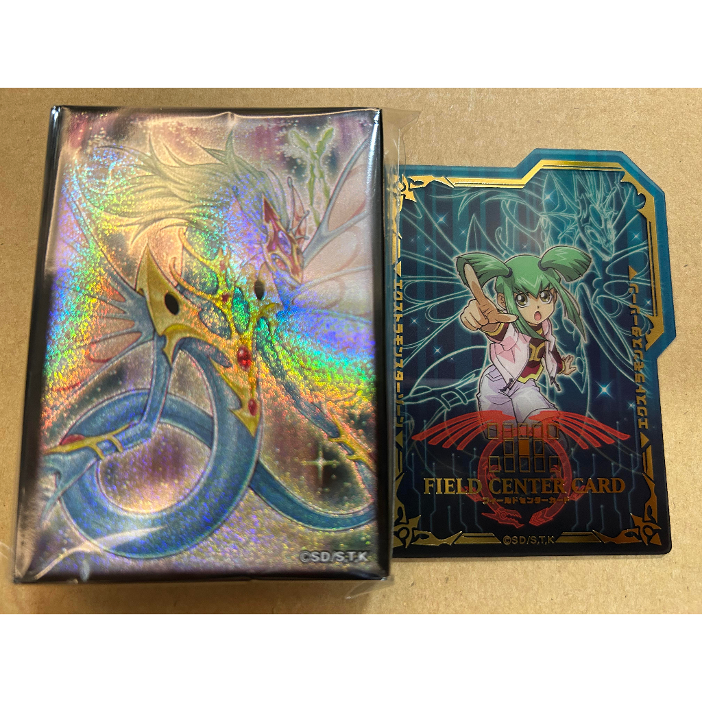 【卡の家】KONAMI 衛星店鋪限定-5DS主角怪獸 限定卡套70張+隔板-妖精龍 (全新未使用)