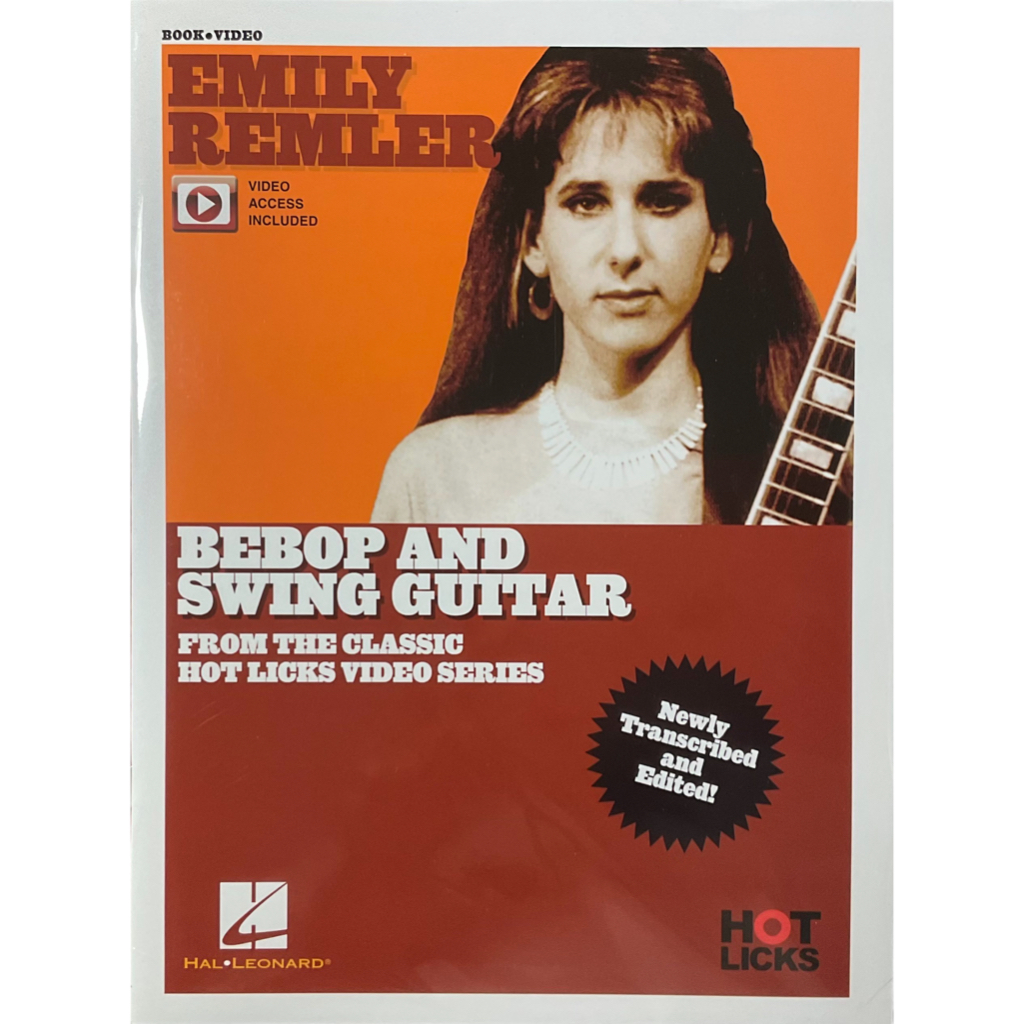 爵士吉他樂譜Jazz Emily Remler (Bebop And Swing Guitar)樂譜附影像(美版全新)